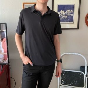 01.Algo | Jack Performance Polo | Black